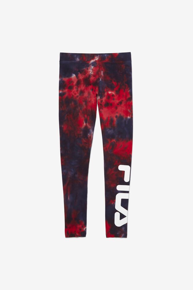 Legging Fila Dama Bleumarin/Rosii Laila Tie Dye ZYKT-93706